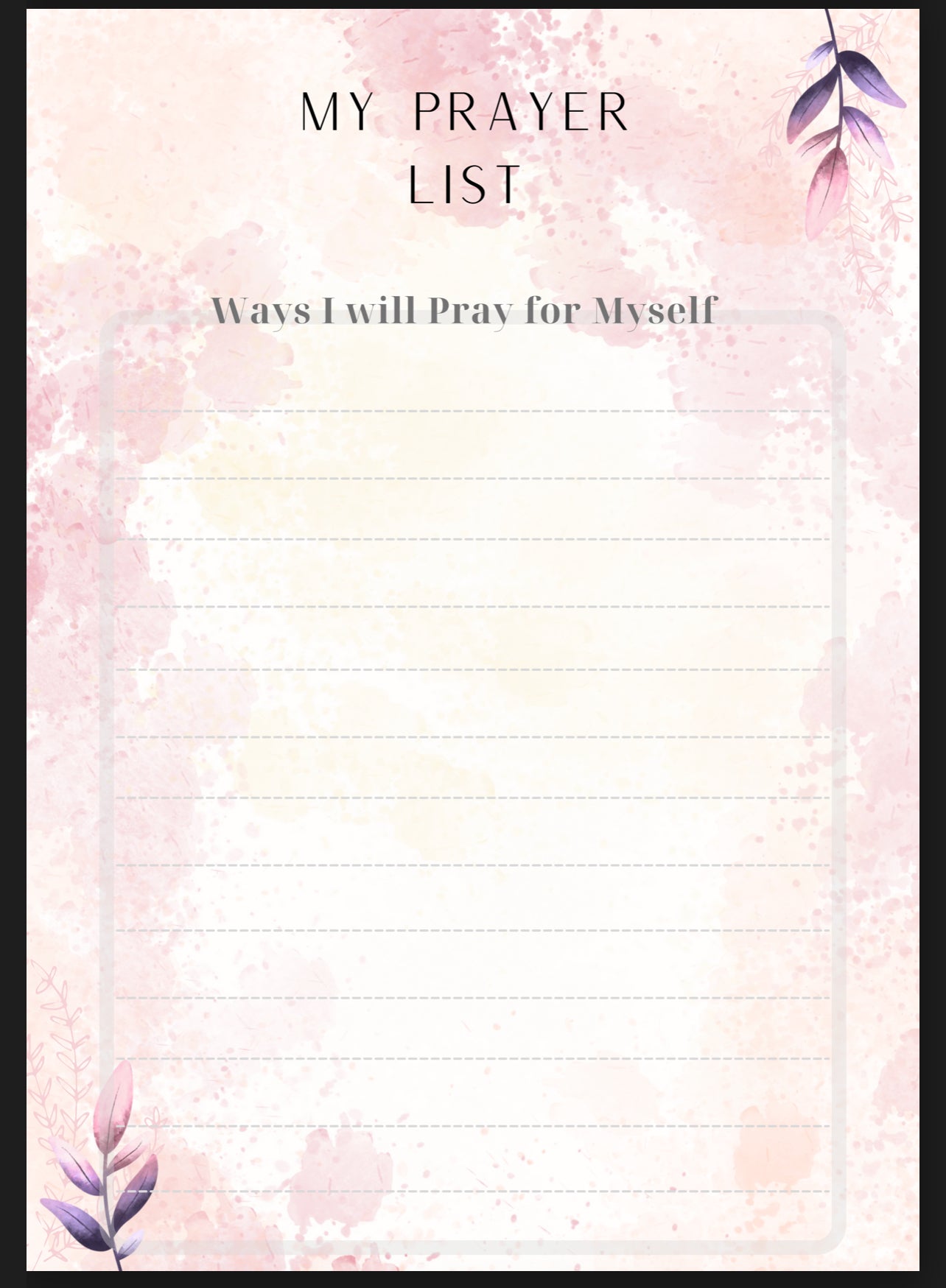 Digital Prayer Journal - Empressive Luxe 